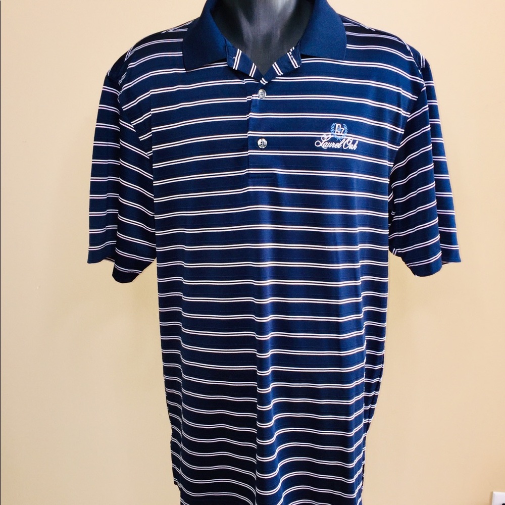 Laurel Oaks Golf Course Mens Golf Polo Shirt L